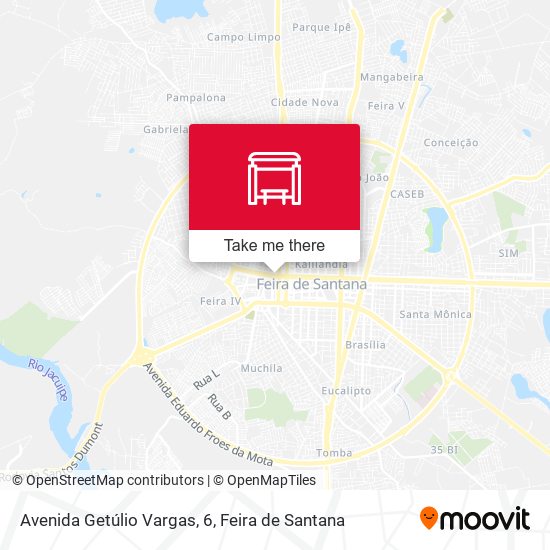 Avenida Getúlio Vargas, 6 map