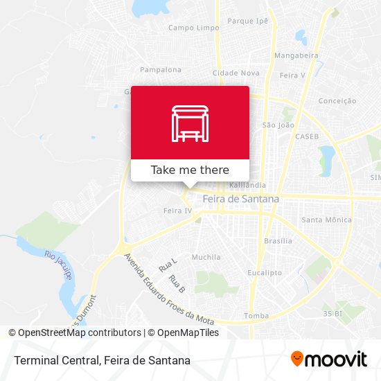 Terminal Central map