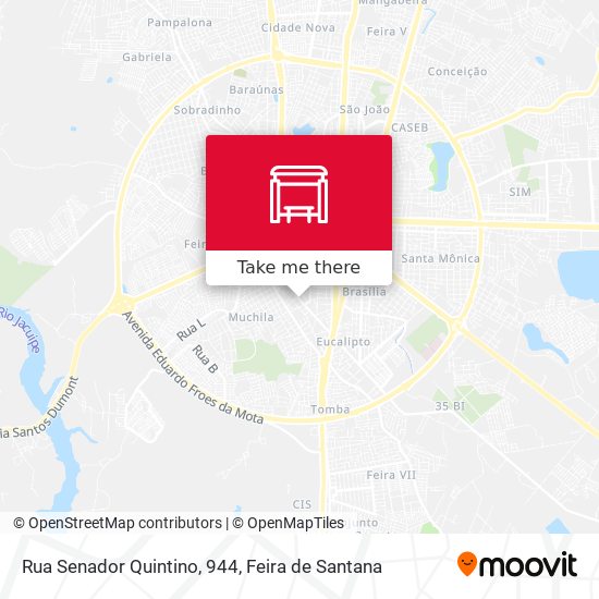 Rua Senador Quintino, 944 map