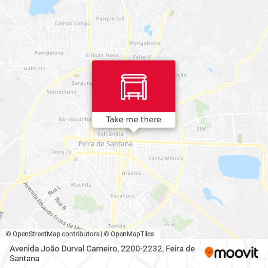 Avenida João Durval Carneiro, 2200-2232 map