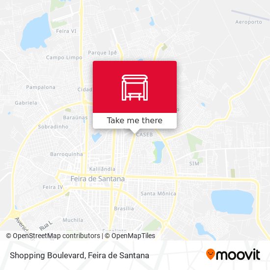 Shopping Boulevard map