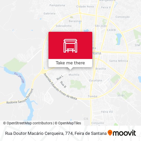 Rua Doutor Macário Cerqueira, 774 map