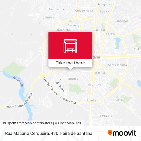 Mapa Rua Macário Cerqueira, 430