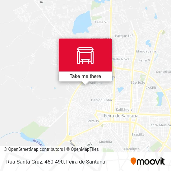 Rua Santa Cruz, 450-490 map