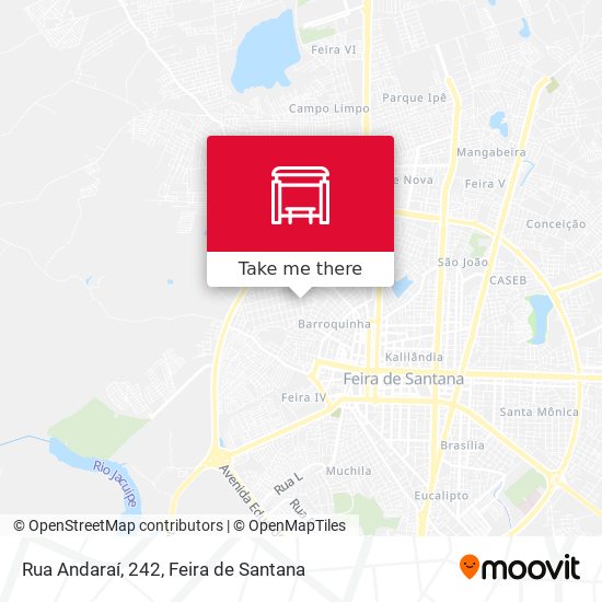 Rua Andaraí, 242 map