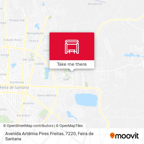 Avenida Artêmia Pires Freitas, 7220 map