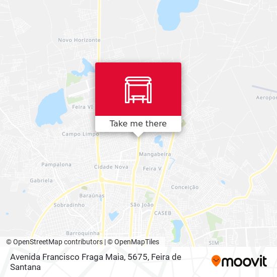 Mapa Avenida Francisco Fraga Maia, 5675