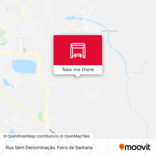 Rua Sem Denominação map