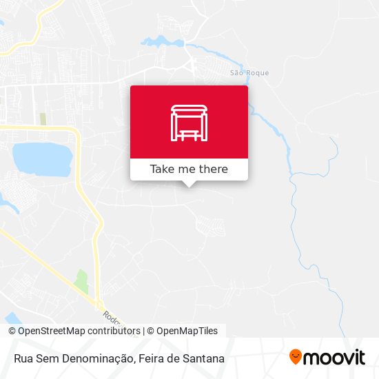 Rua Sem Denominação map