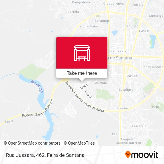 Rua Jussara, 462 map