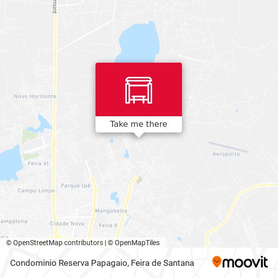 Condominio Reserva Papagaio map