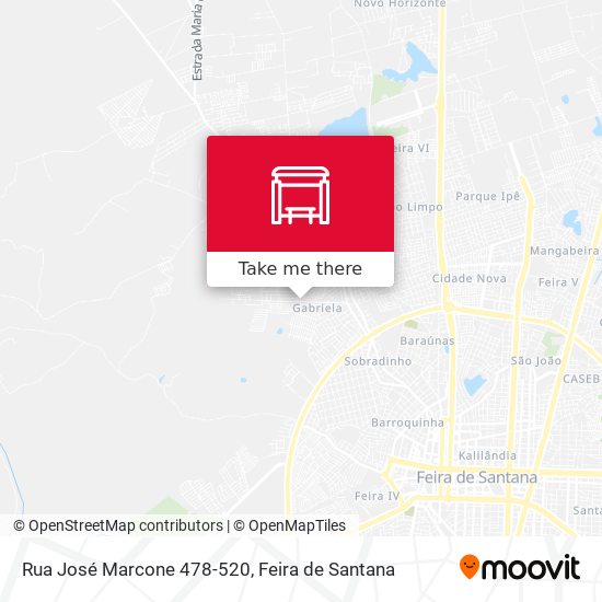 Mapa Rua José Marcone 478-520
