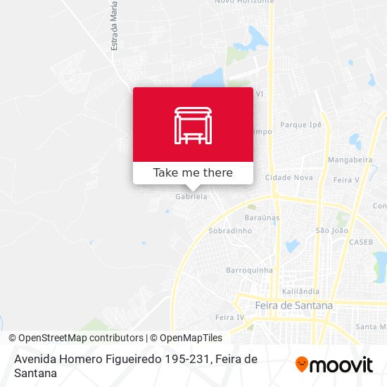 Mapa Avenida Homero Figueiredo 195-231