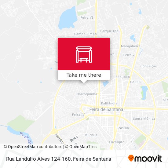 Rua Landulfo Alves 124-160 map