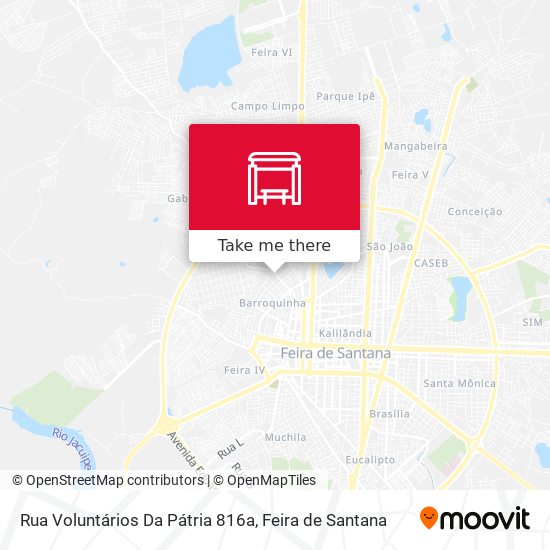 Rua Voluntários Da Pátria 816a map