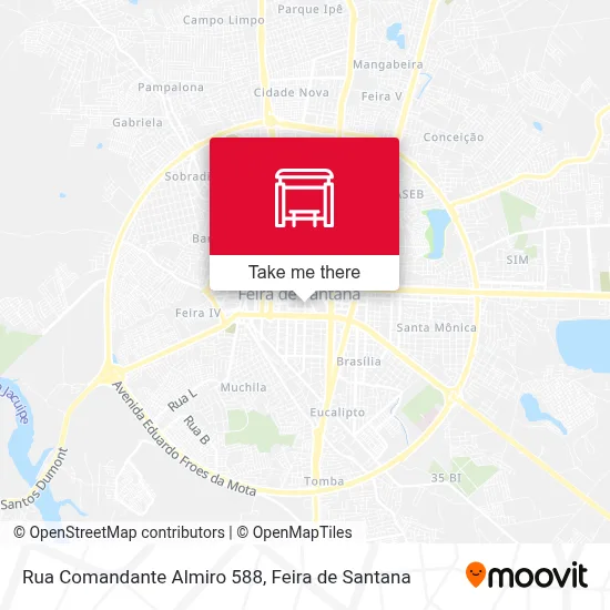 Rua Comandante Almiro 588 map
