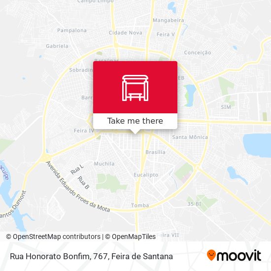 Rua Honorato Bonfim, 767 map