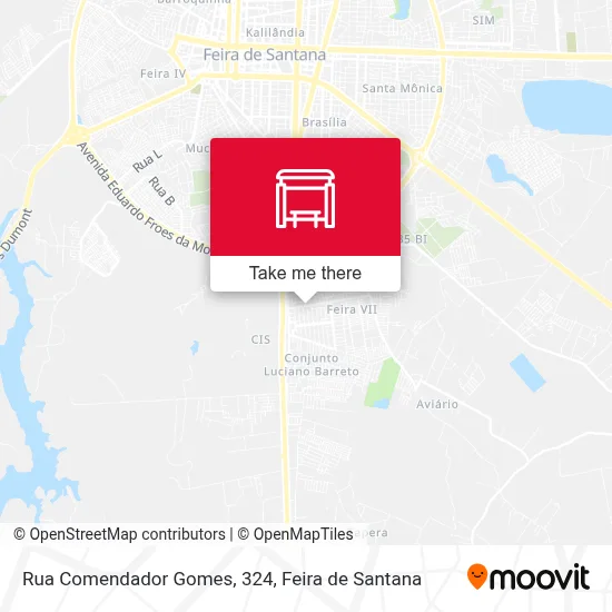 Rua Comendador Gomes, 324 map