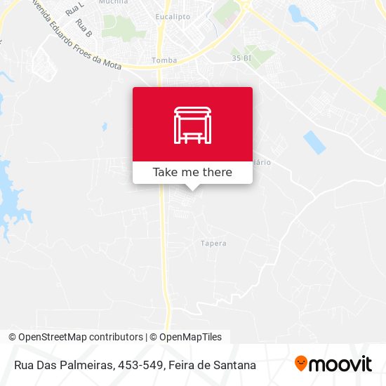 Rua Das Palmeiras, 453-549 map