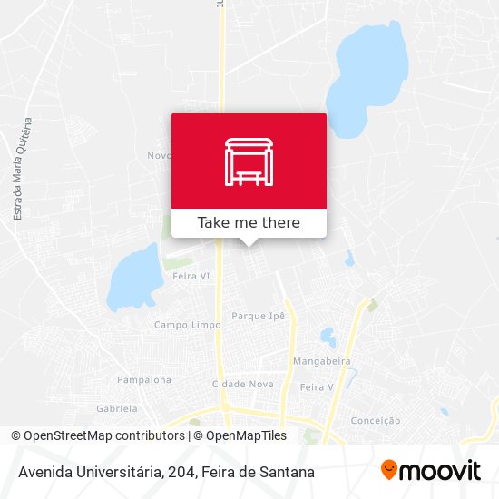 Avenida Universitária, 204 map