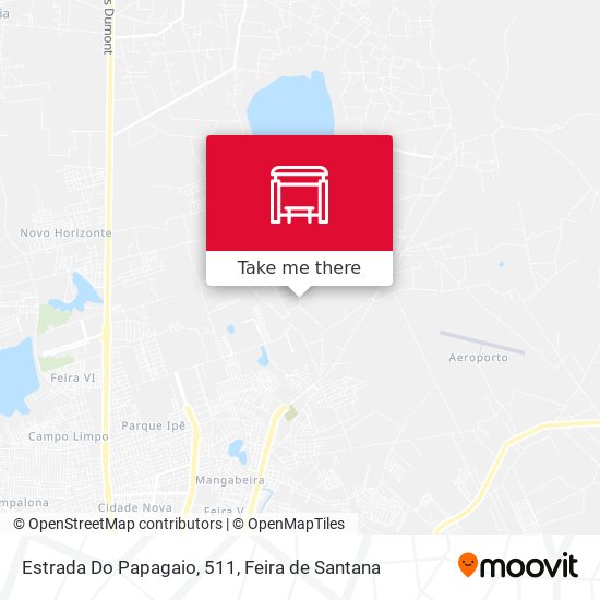 Estrada Do Papagaio, 511 map