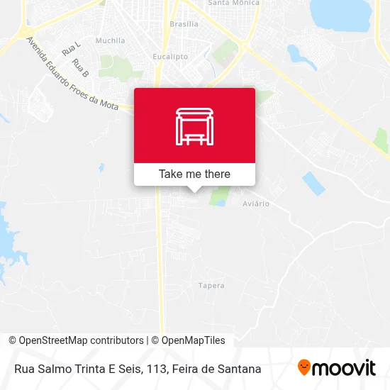 Rua Salmo Trinta E Seis, 113 map