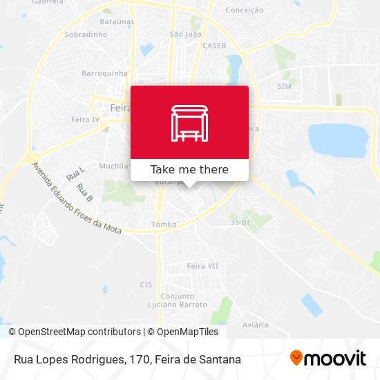 Mapa Rua Lopes Rodrigues, 170