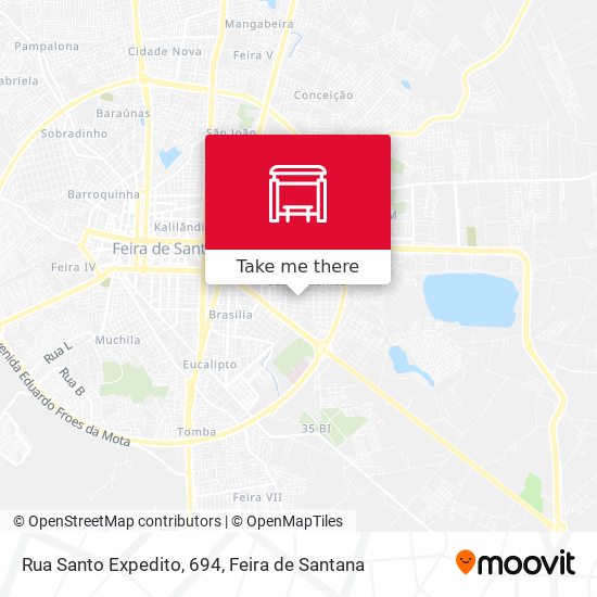 Rua Santo Expedito, 694 map