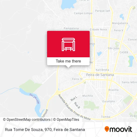 Rua Tome De Souza, 970 map
