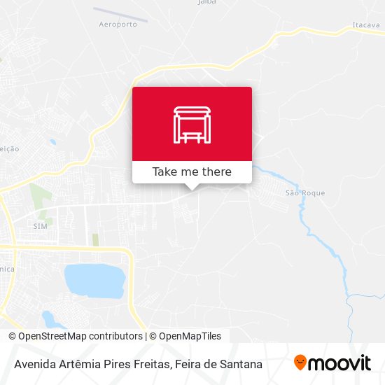 Avenida Artêmia Pires Freitas map