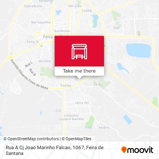 Rua A Cj Joao Marinho Falcao, 1067 map