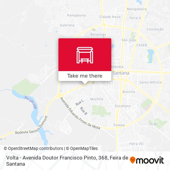 Volta - Avenida Doutor Francisco Pinto, 368 map