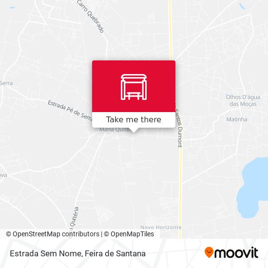 Estrada Sem Nome map