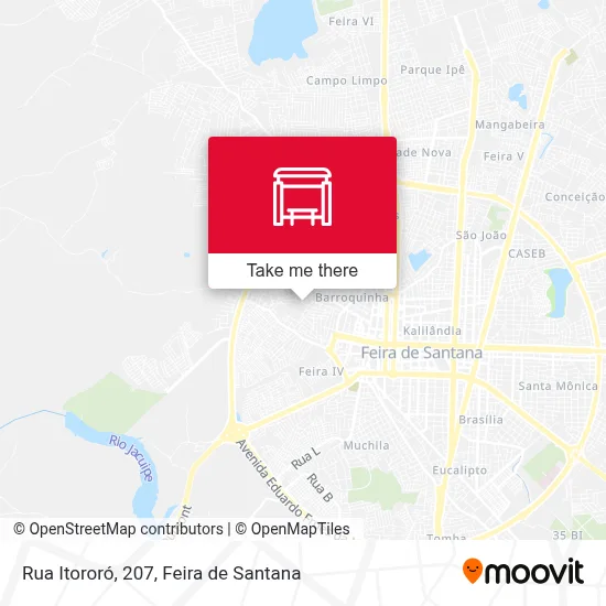 Rua Itororó, 207 map