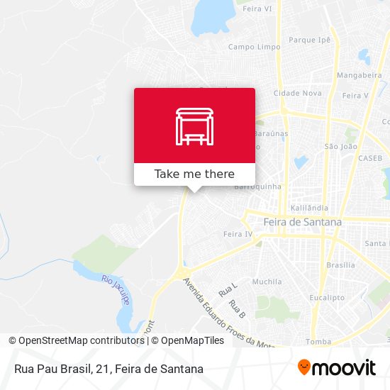 Rua Pau Brasil, 21 map