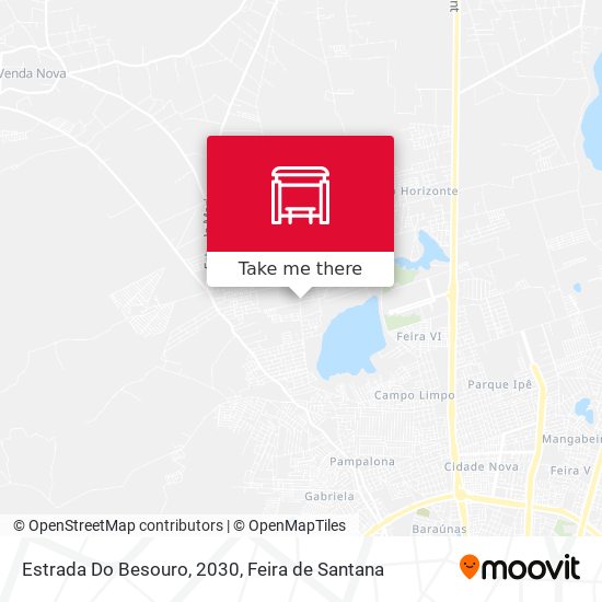 Estrada Do Besouro, 2030 map