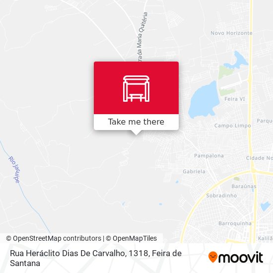 Rua Heráclito Dias De Carvalho, 1318 map