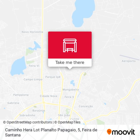 Caminho Hera Lot Planalto Papagaio, 5 map