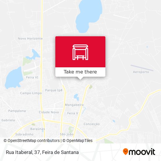 Rua Itaberal, 37 map