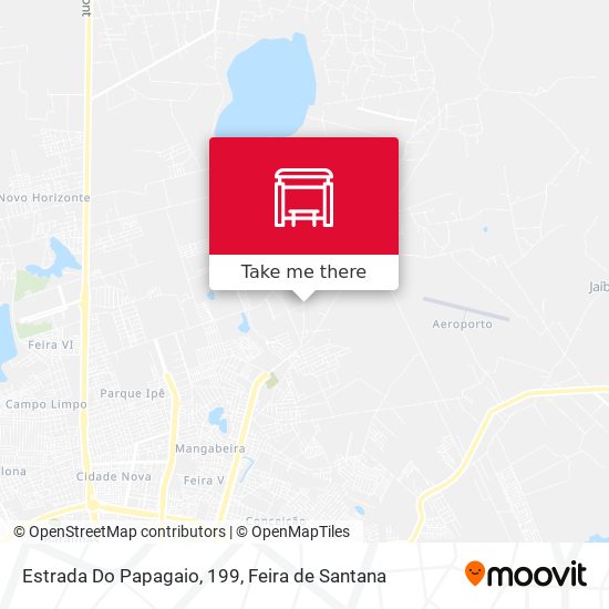 Estrada Do Papagaio, 199 map