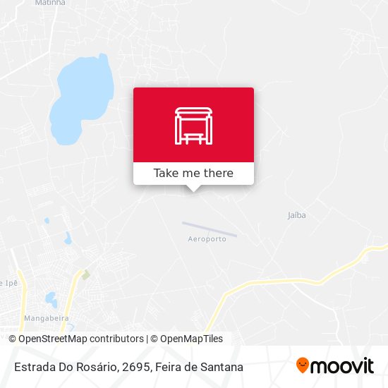 Estrada Do Rosário, 2695 map