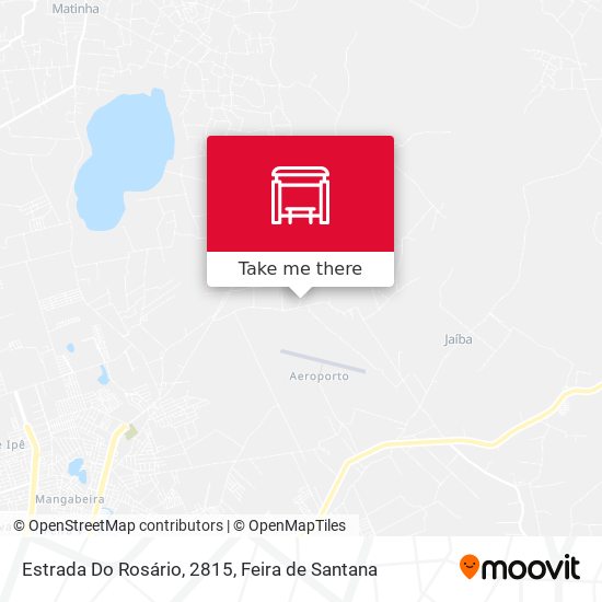 Estrada Do Rosário, 2815 map