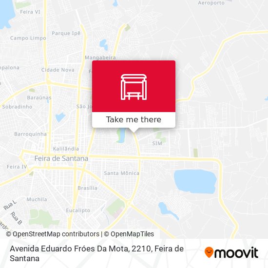 Mapa Avenida Eduardo Fróes Da Mota, 2210