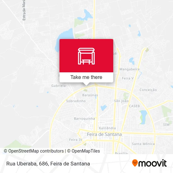 Rua Uberaba, 686 map