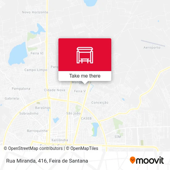 Rua Miranda, 416 map