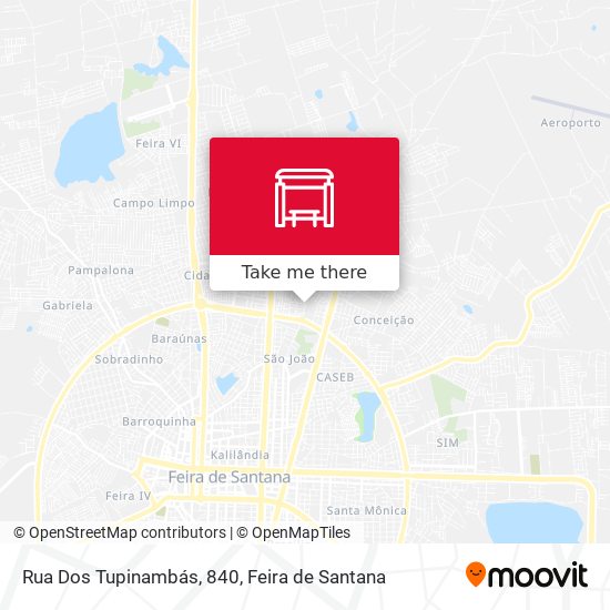 Rua Dos Tupinambás, 840 map