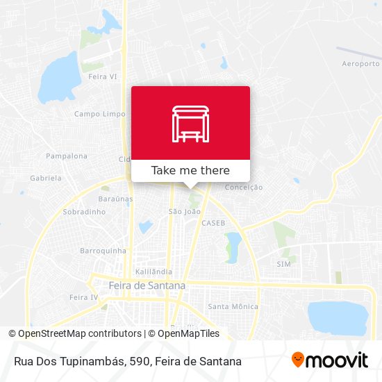 Rua Dos Tupinambás, 590 map