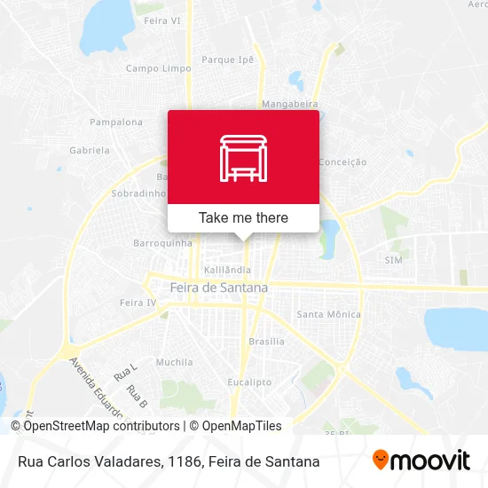 Rua Carlos Valadares, 1186 map