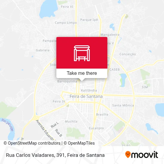 Rua Carlos Valadares, 391 map