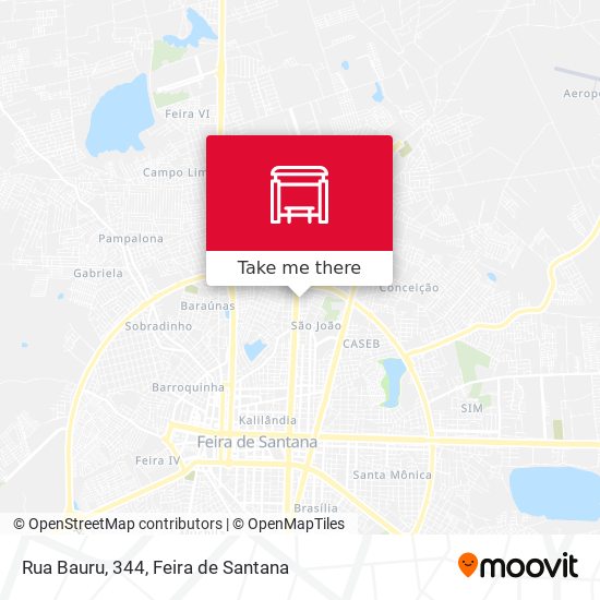 Rua Bauru, 344 map